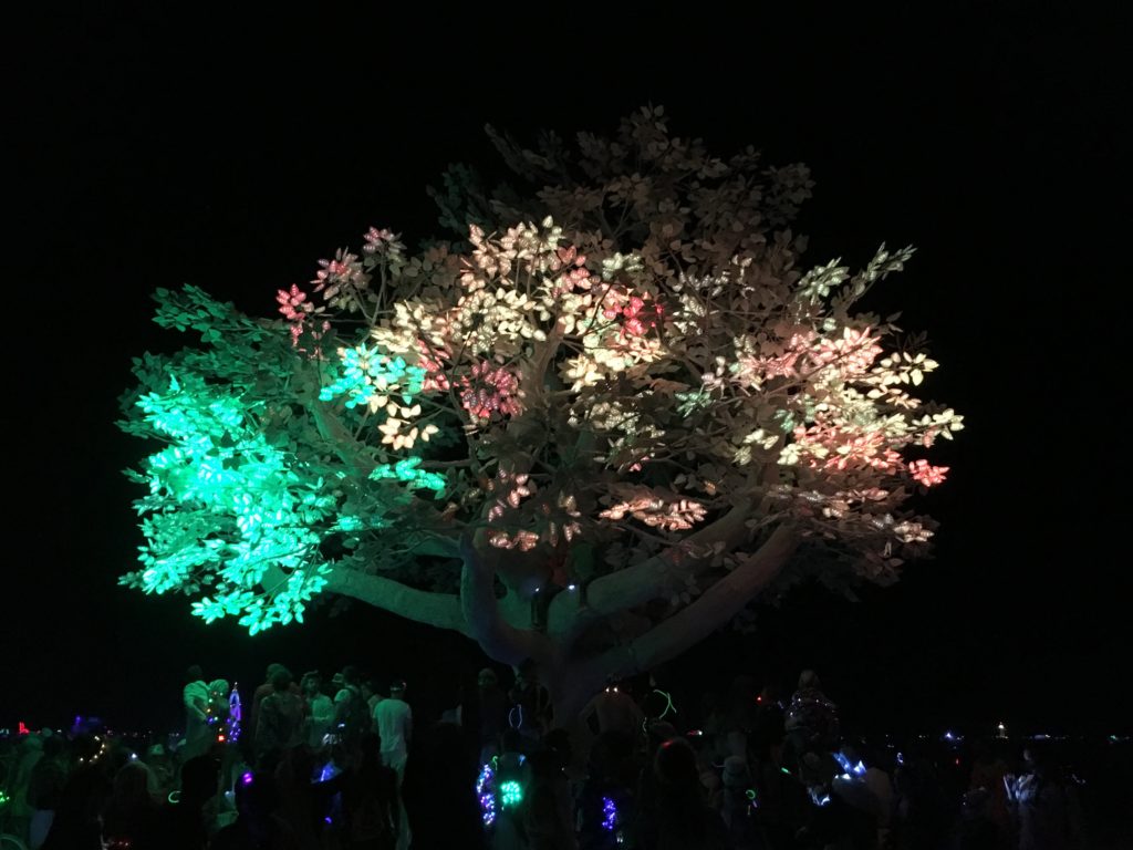 Digital Yggdrasil Burning Man