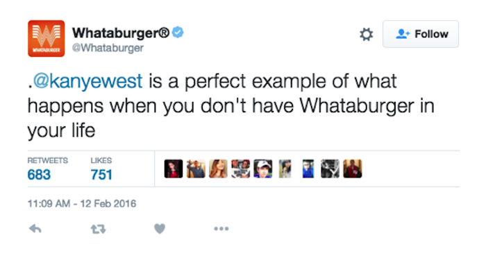 Whataburger tweet social media